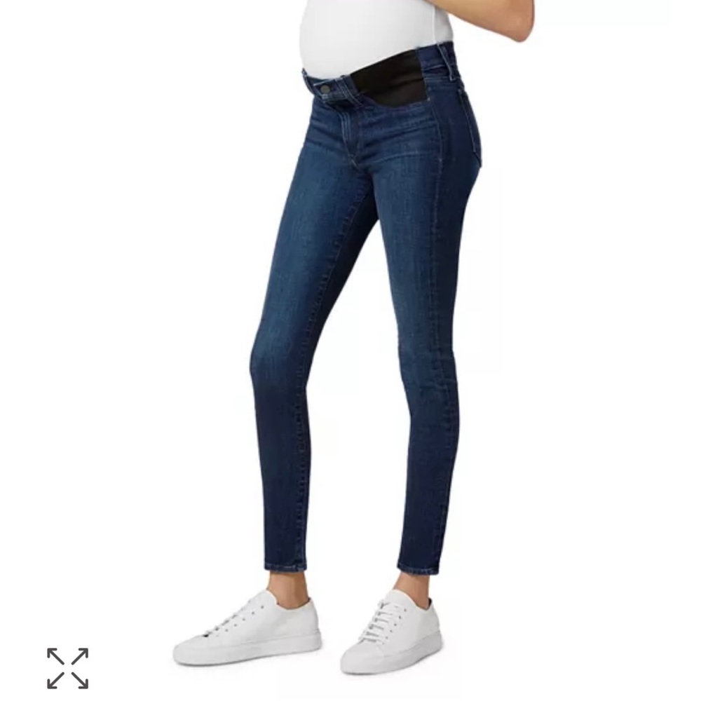 Barely worn James Jeans skinny pregnancy jeans in dark denim